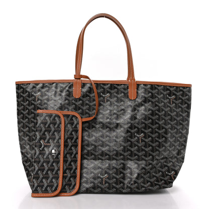 Goyard Goyardine Saint Louis PM Black Gold 3 of 11