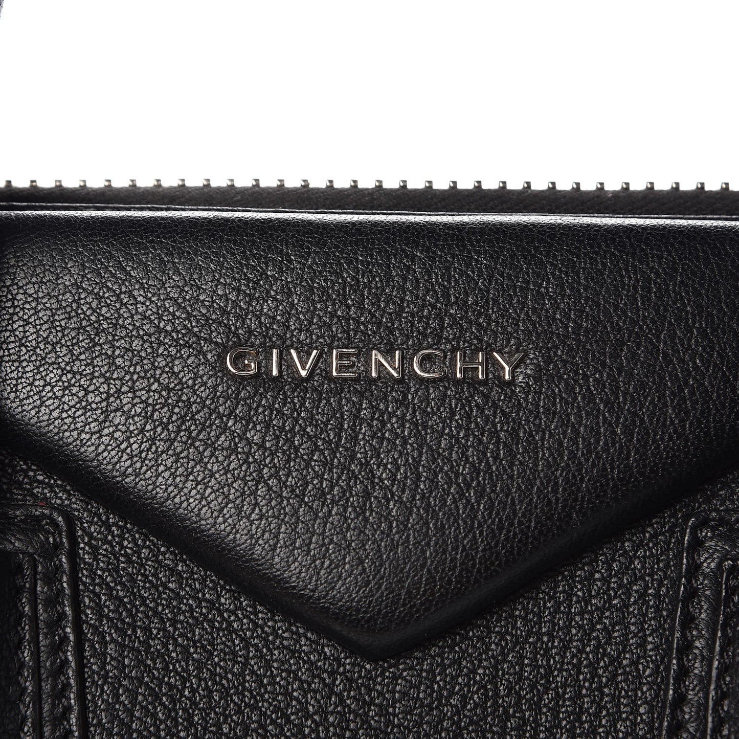 Sugar Goatskin Medium Antigona Black