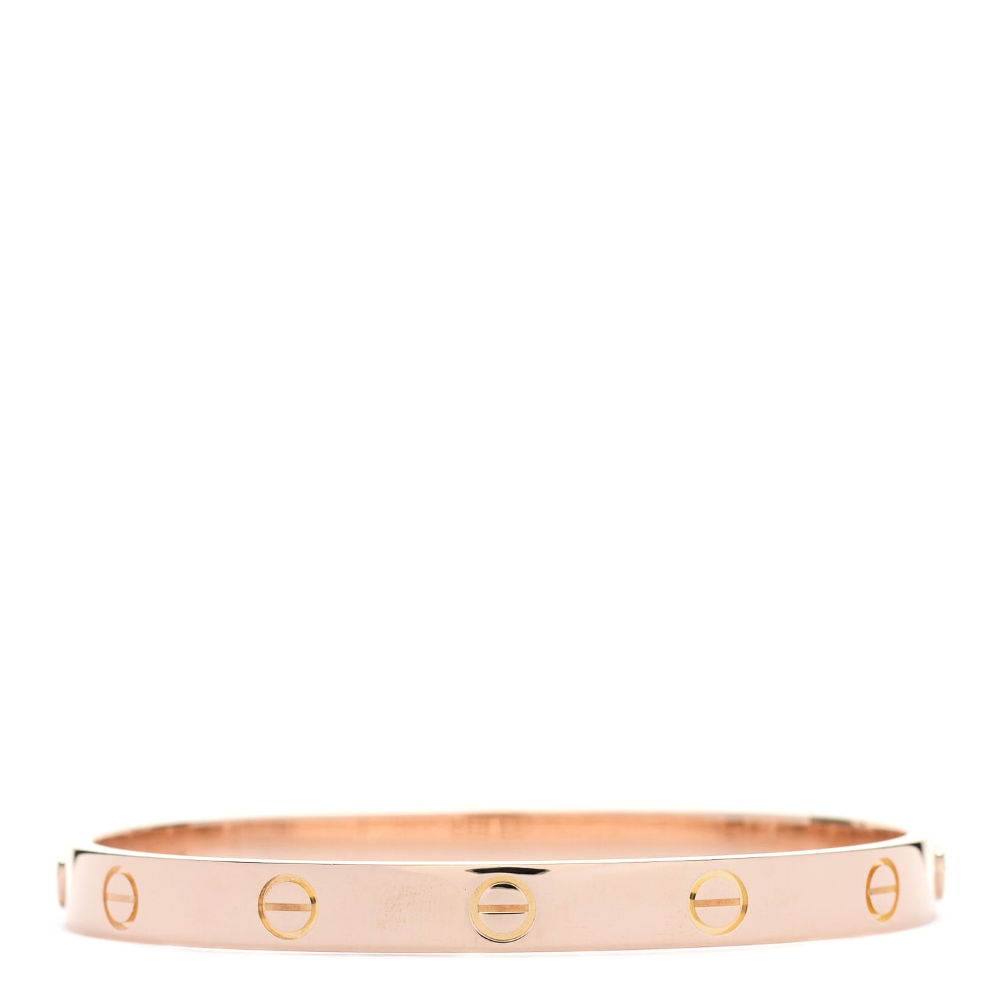 18K Pink Gold LOVE Bracelet 17