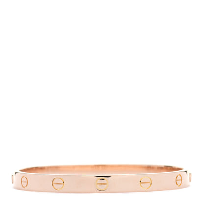 Cartier 18K Pink Gold LOVE Bracelet 17 2 of 4