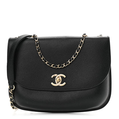 Chanel Caviar Mini Chain Flap Bag Black 1 of 9