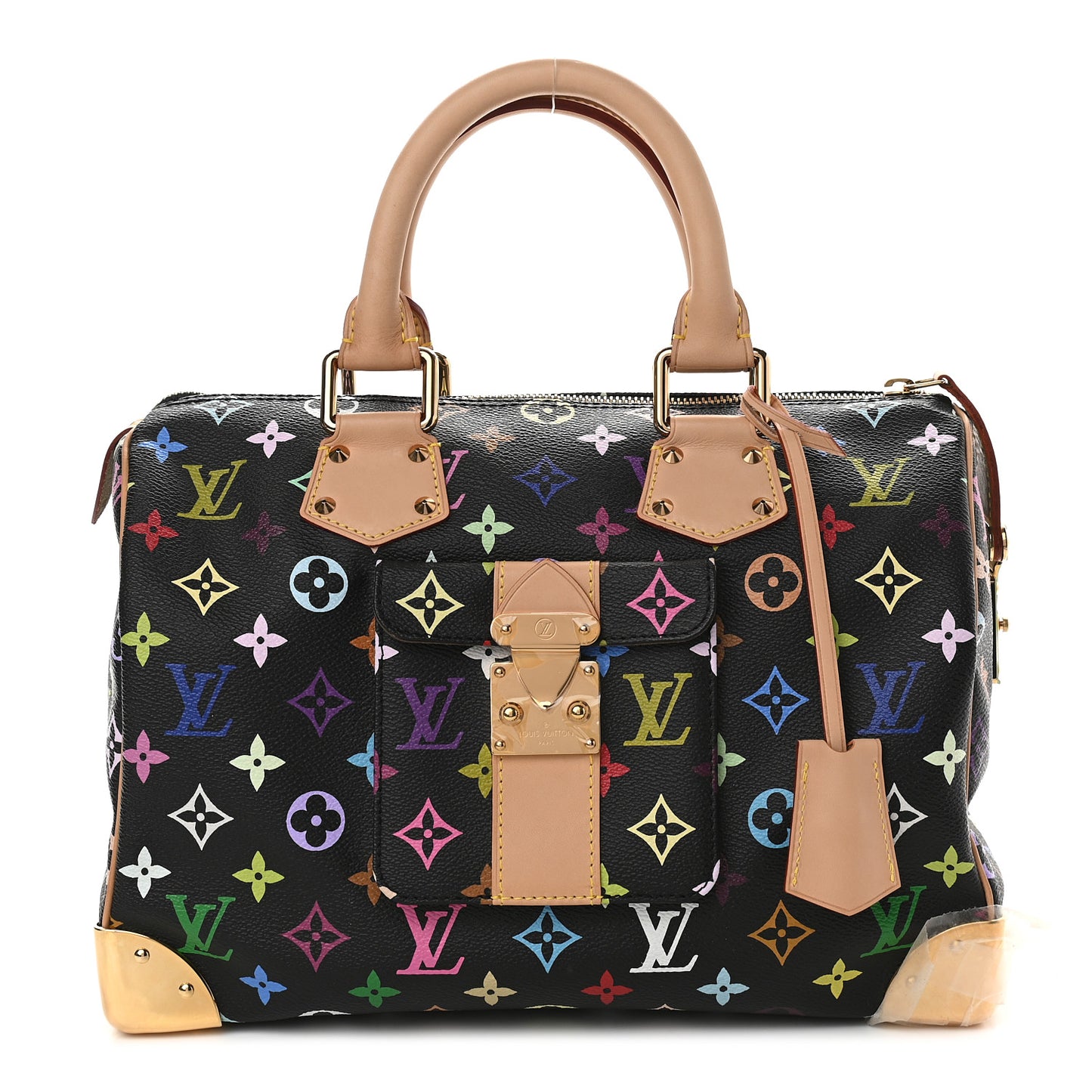Monogram Multicolor Speedy 30 Black