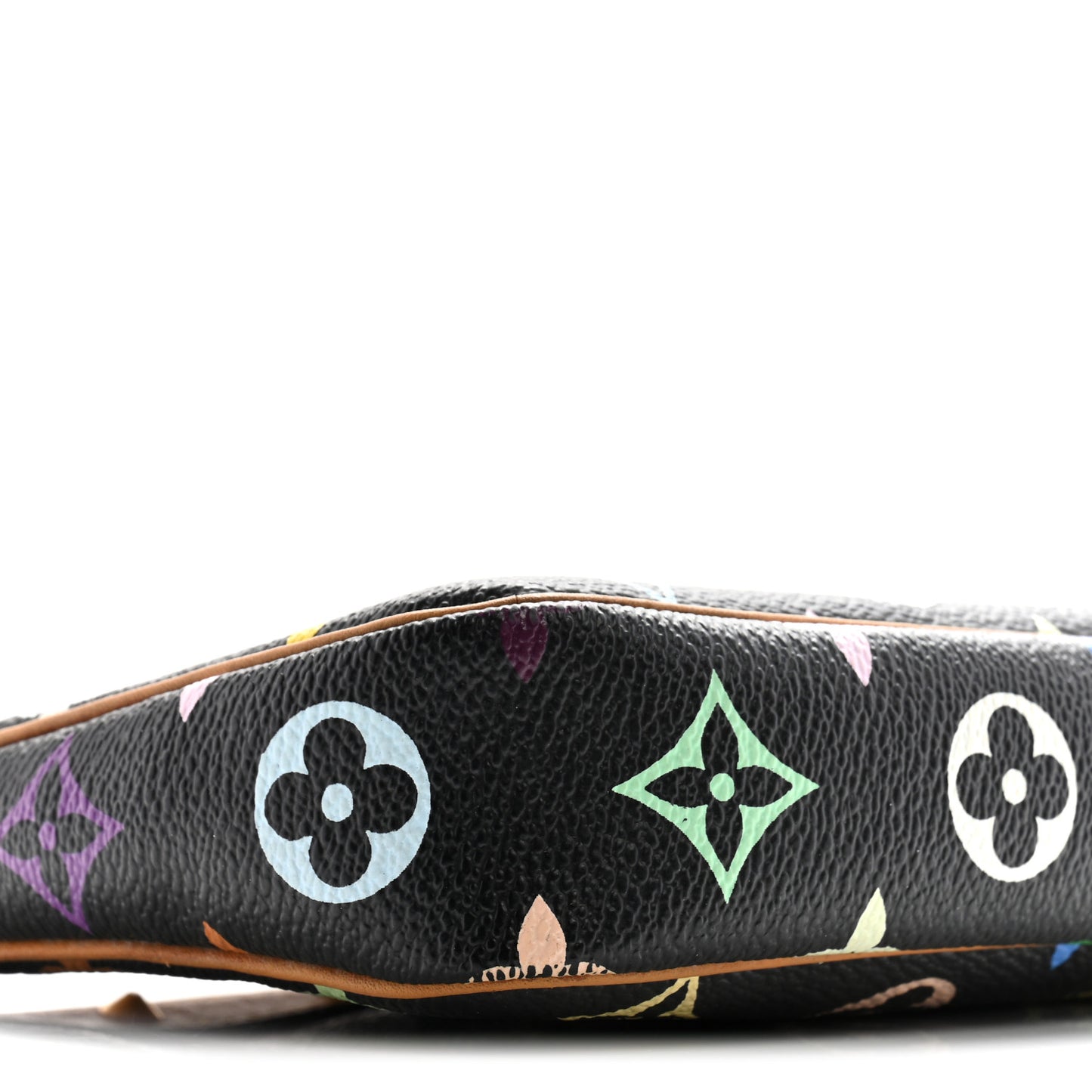 Monogram Multicolor Pochette Accessories Black