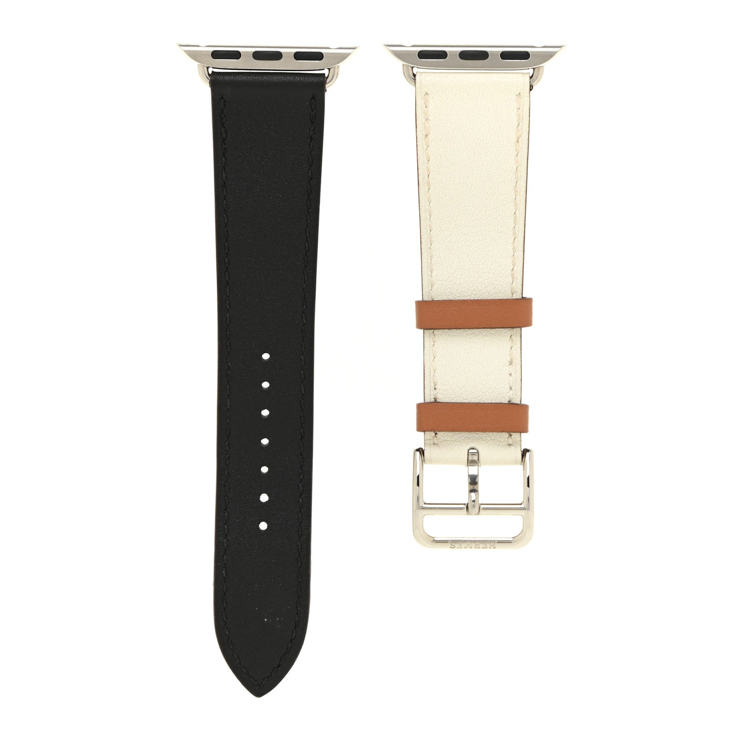 Hermes Swift 40mm Apple Watch Band Black White 1 of 6
