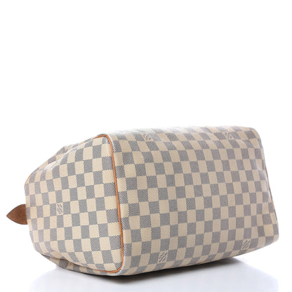 Louis Vuitton Damier Azur Speedy 30 4 of 16