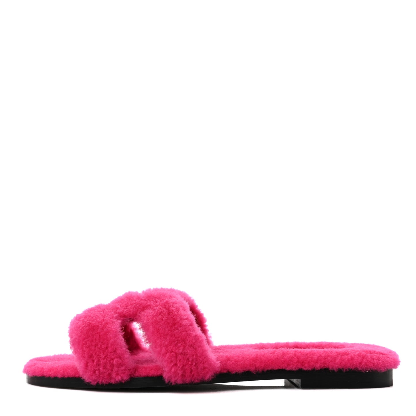 Woolskin Oran Sandals 36.5 Rose Fuchsia