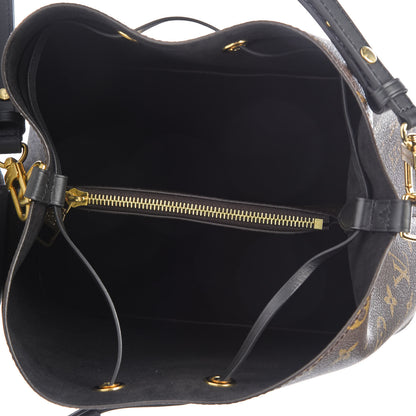 Louis Vuitton Monogram Neonoe MM Black 5 of 8