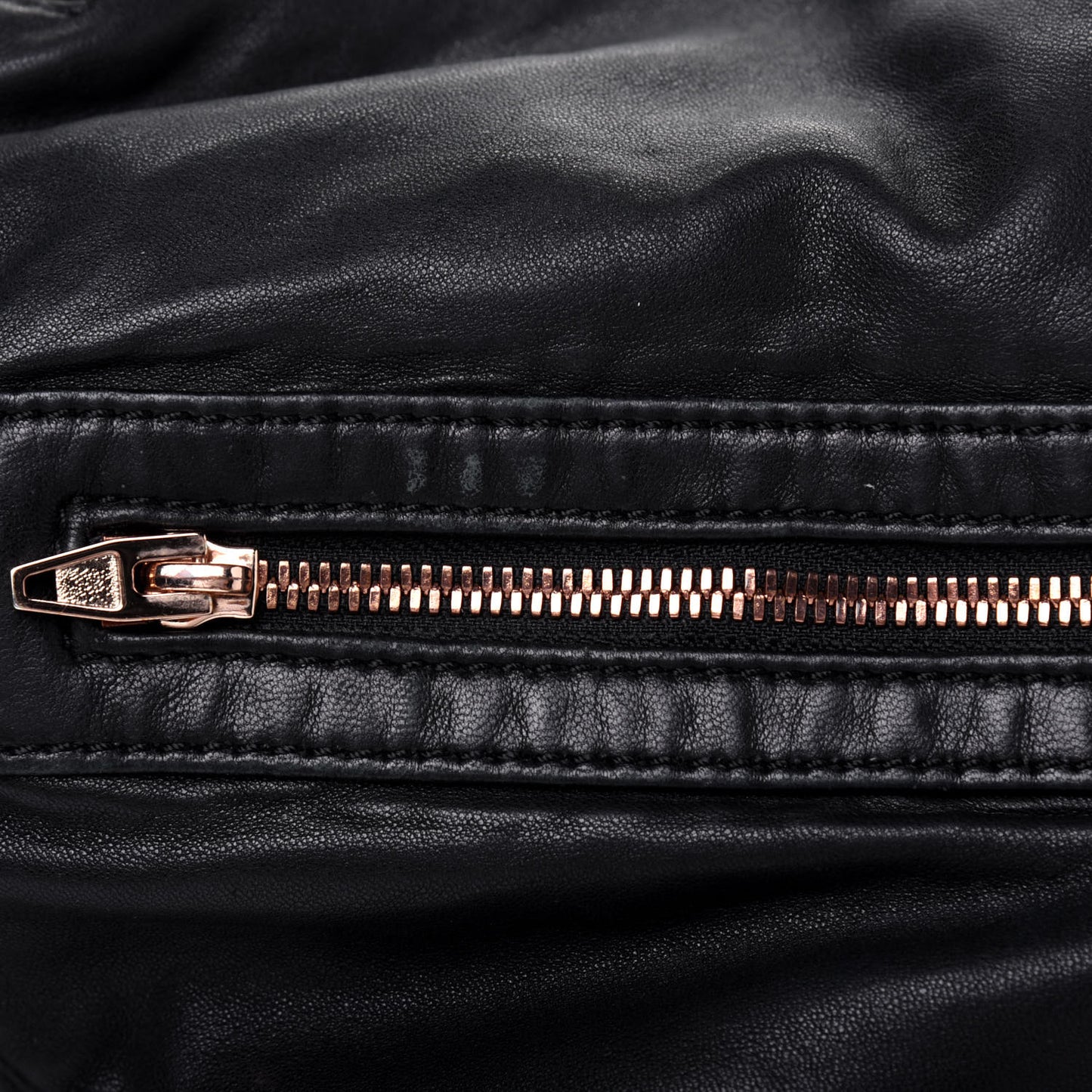 Lambskin Mini Marti Backpack Washed Black Rose Gold Hardware