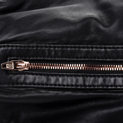 Alexander Wang Lambskin Mini Marti Backpack Washed Black Rose Gold Hardware 19 of 25