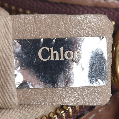 Chloe Lambskin Medium Heloise Satchel Gazelle 8 of 24