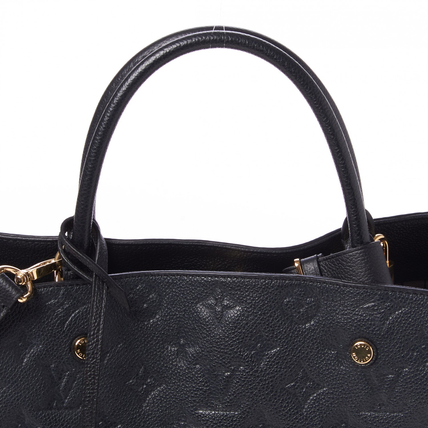 Louis Vuitton Empreinte Montaigne MM Black 6 of 8