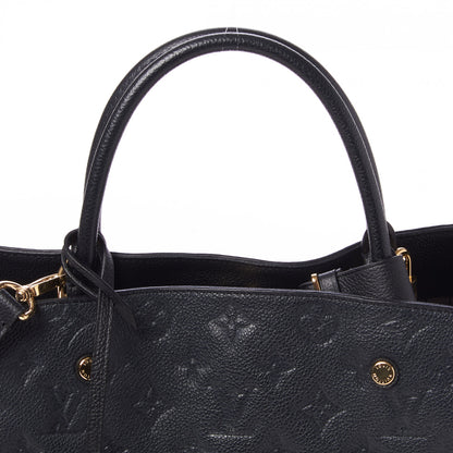 Louis Vuitton Empreinte Montaigne MM Black 6 of 8