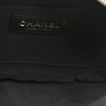 Chanel Calfskin Quilted Banane Waist Bag Fanny Pack Black 5 of 10