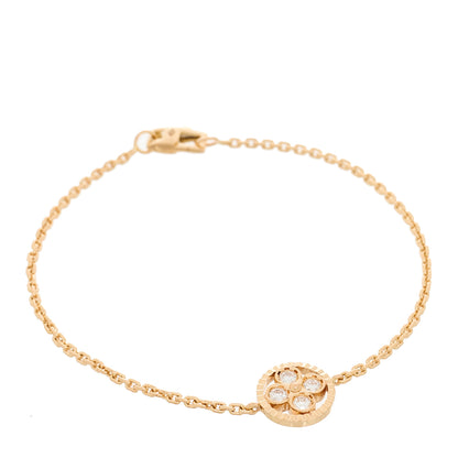 Louis Vuitton 18K Pink Gold Diamond Sun Blossom Bracelet 1 of 4