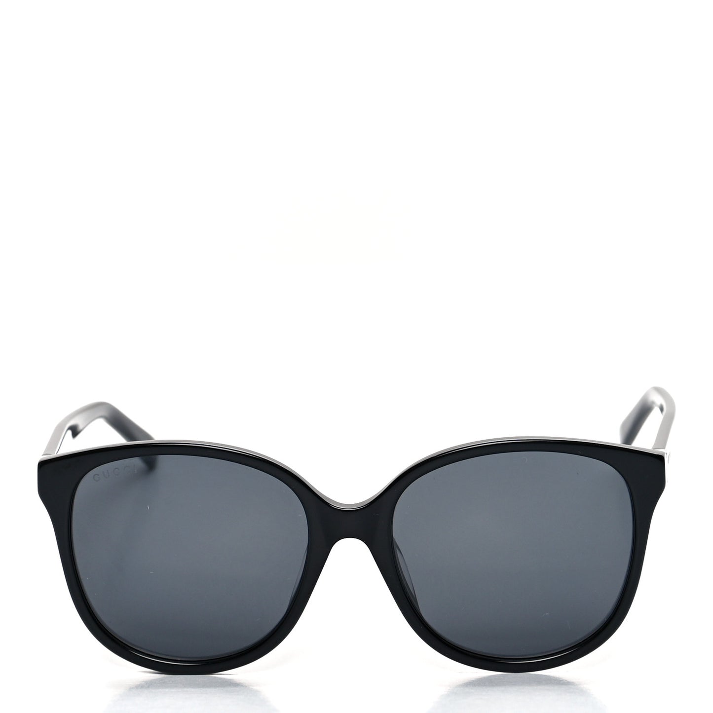 Acetate Round GG0461SA Web Sunglasses Black