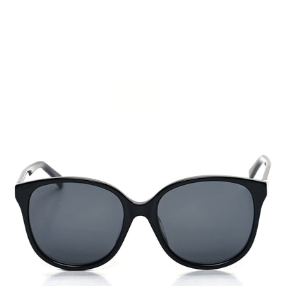 Gucci Acetate Round GG0461SA Web Sunglasses Black 2 of 6