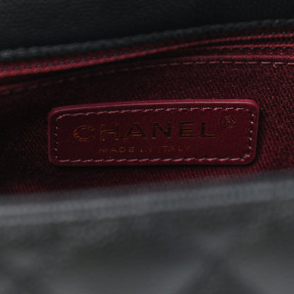 Chanel Caviar Quilted Mini Coco Handle Flap Black 6 of 9