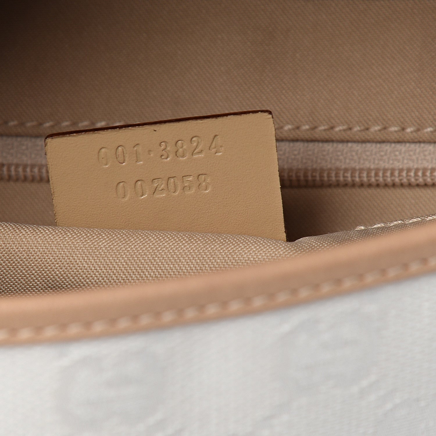 Gucci Monogram Small Jackie O Hobo White Brown 8 of 13