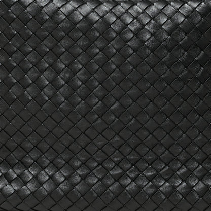 Bottega Veneta Nappa Intrecciato Shoulder Bag Black 7 of 9