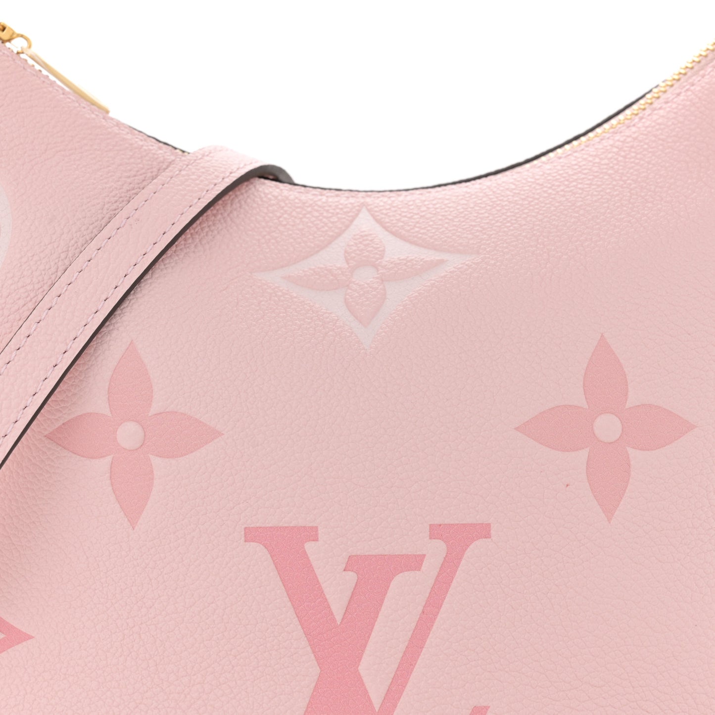 Empreinte Monogram Giant By The Pool Marshmallow Hobo PM Bouton De Rose