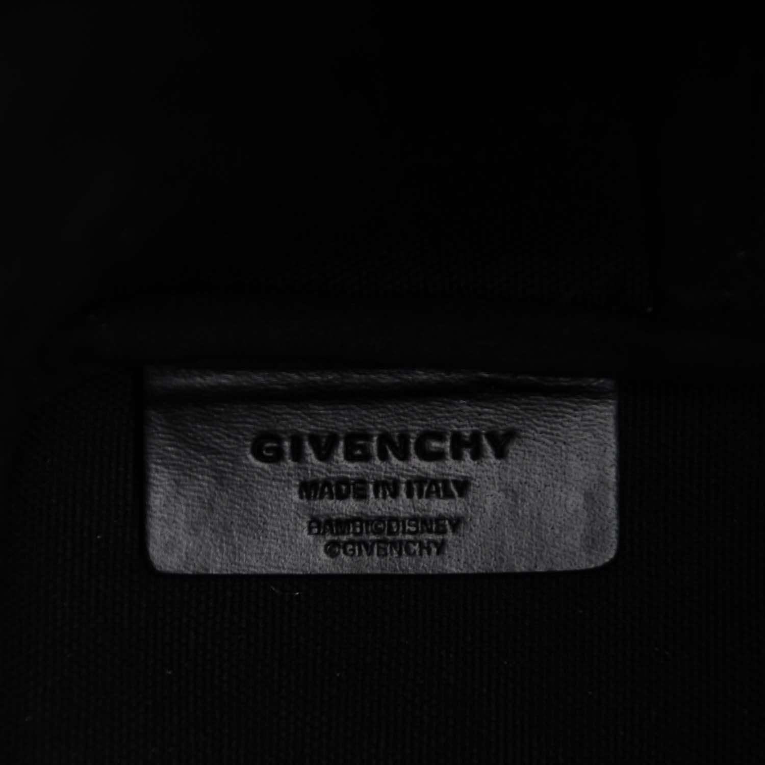Givenchy Textured Coated Canvas Bambi Print Large Antigona Tote Black 7 of 7