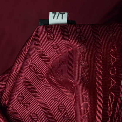 Prada Saffiano Lux Extra Large Galleria Double Zip Tote Cherry 8 of 8