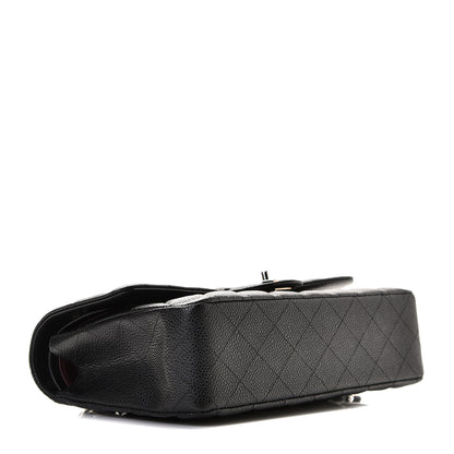 Chanel Caviar Quilted Medium Double Flap Black 3 of 9