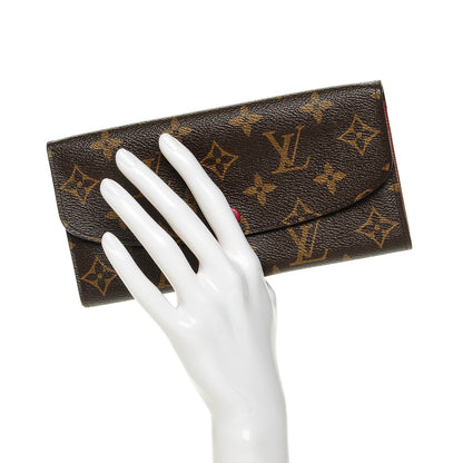Louis Vuitton Monogram Emilie Wallet Fuchsia 2 of 6