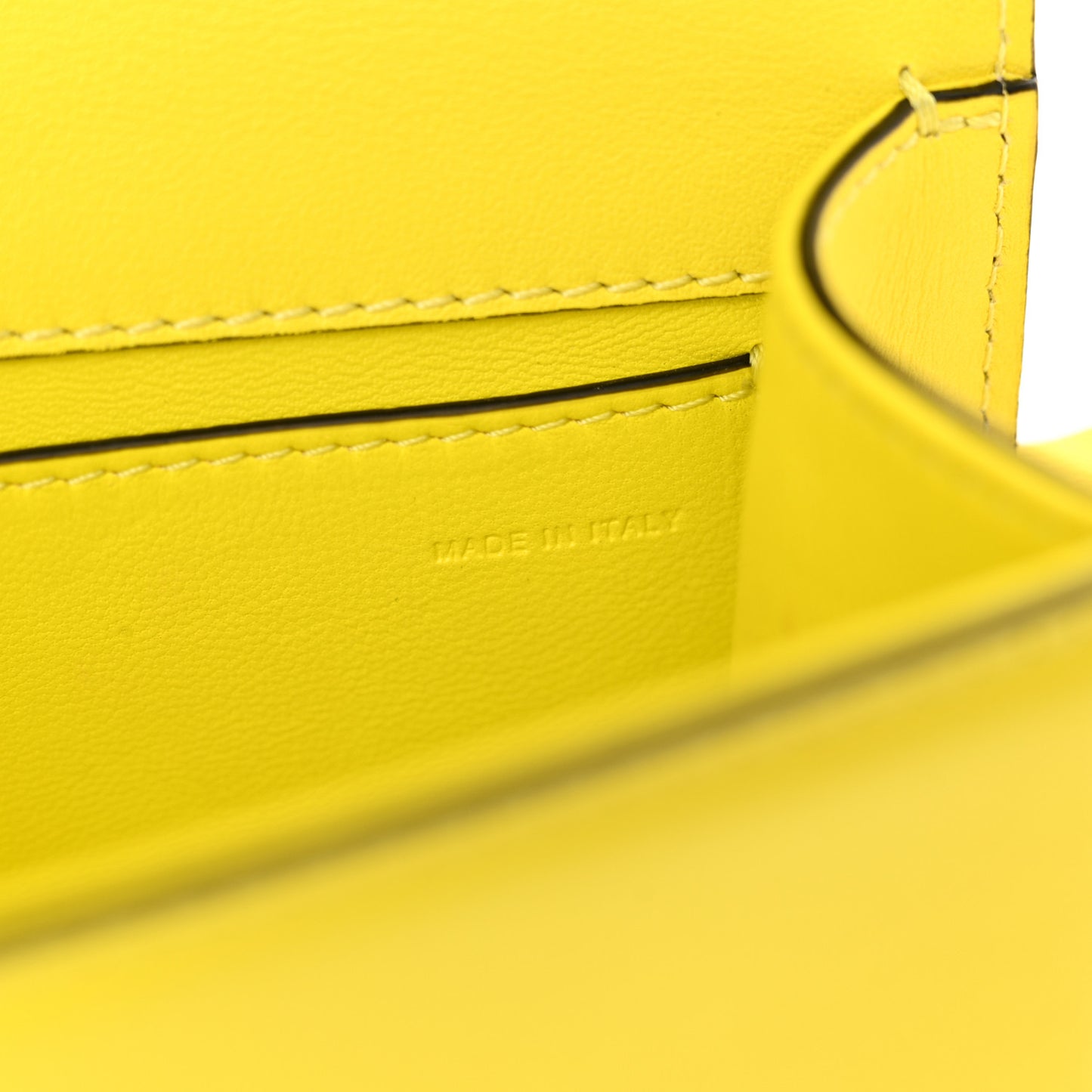 Calfskin Vlogo Small Loco Shoulder Bag Shocking Yellow