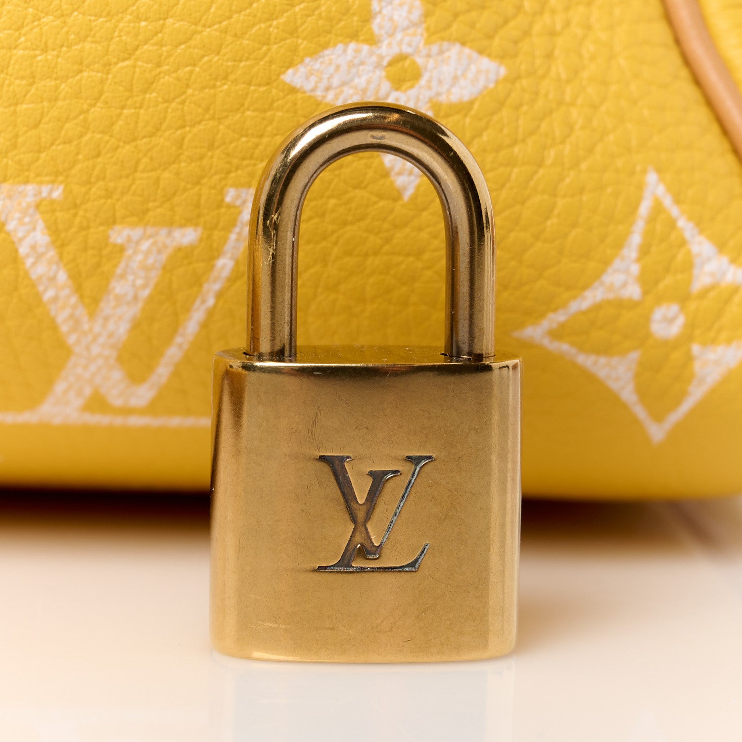 Louis Vuitton Calfskin Monogram Speedy P9 Bandouliere 25 Jaune Mat 13 of 18