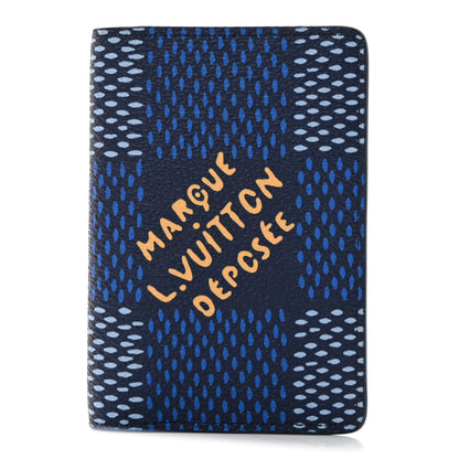 Louis Vuitton Damier Heritage Pocket Organizer Blue 1 of 7