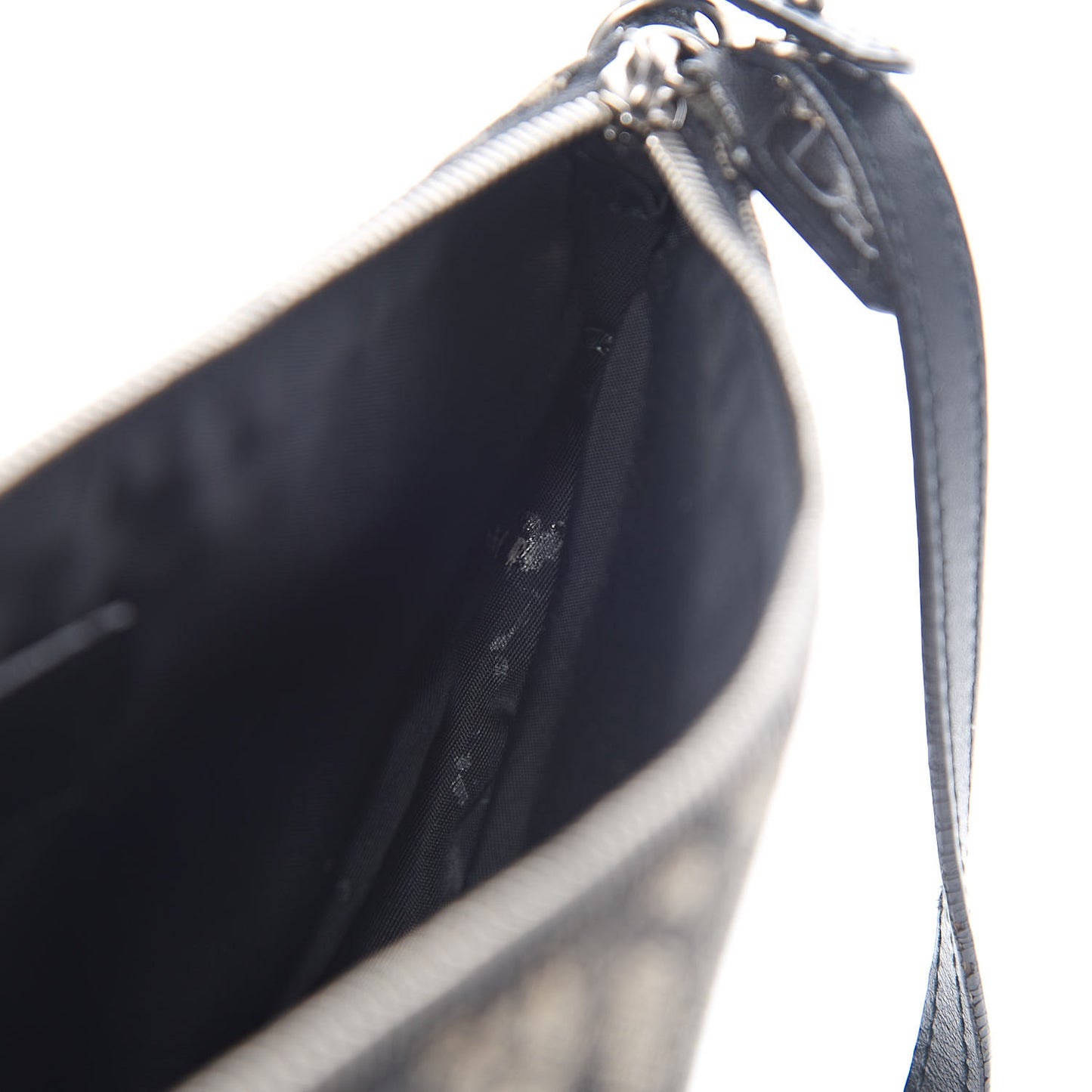Monogram Mini Saddle Pochette Black
