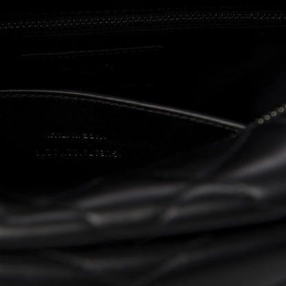 Saint Laurent Calfskin Y Quilted Monogram Small Loulou Bowling Bag Black 9 of 9