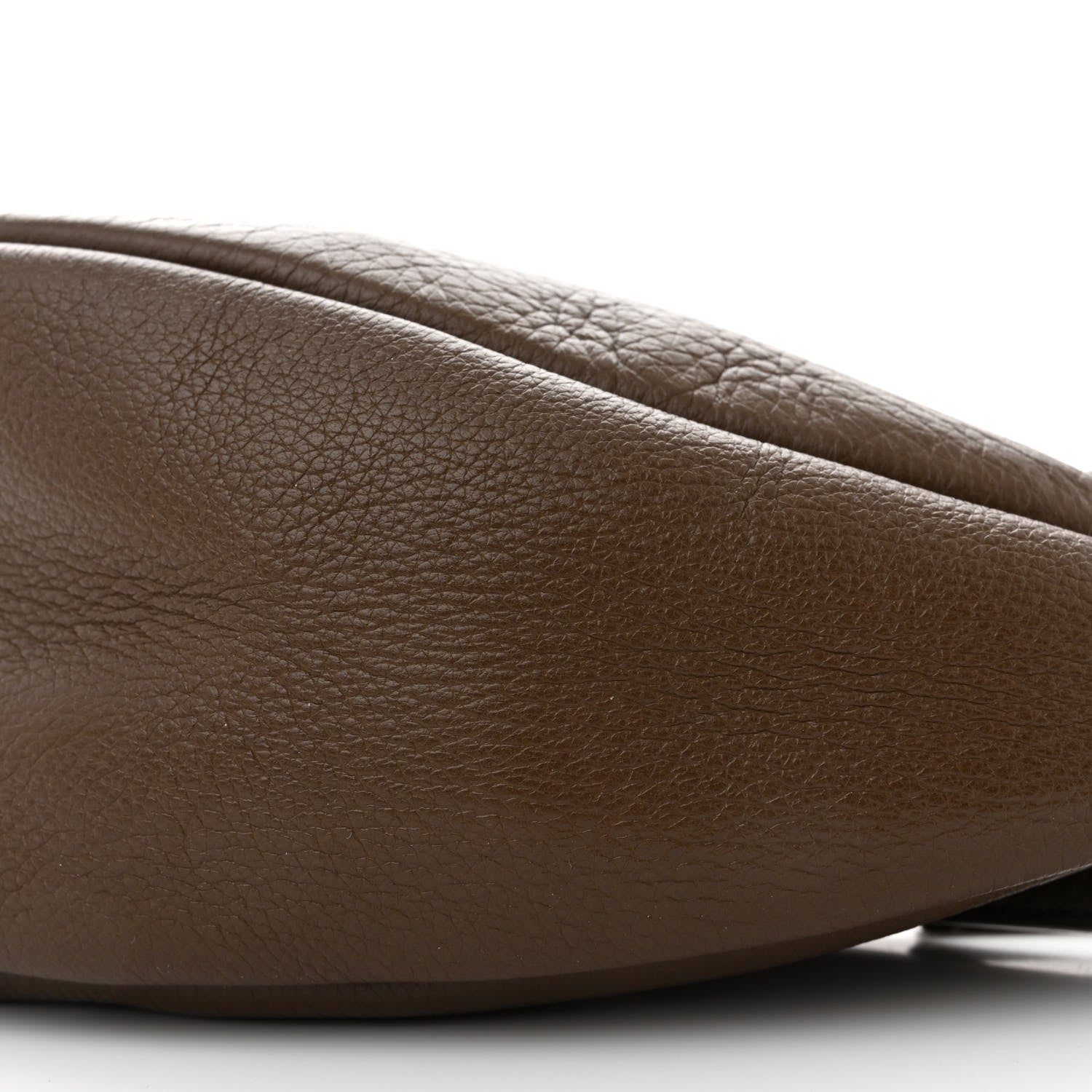 The Row Grained Calfskin Small Slouchy Banana Bag Muschio 10 of 14