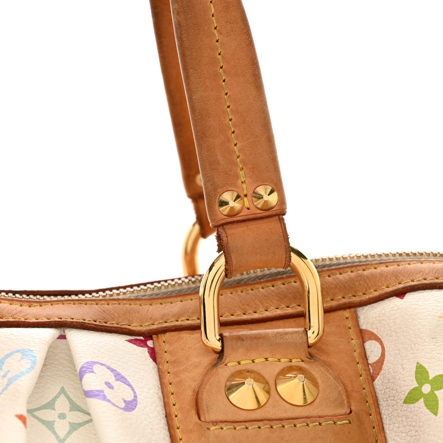 Monogram Multicolor Courtney MM White