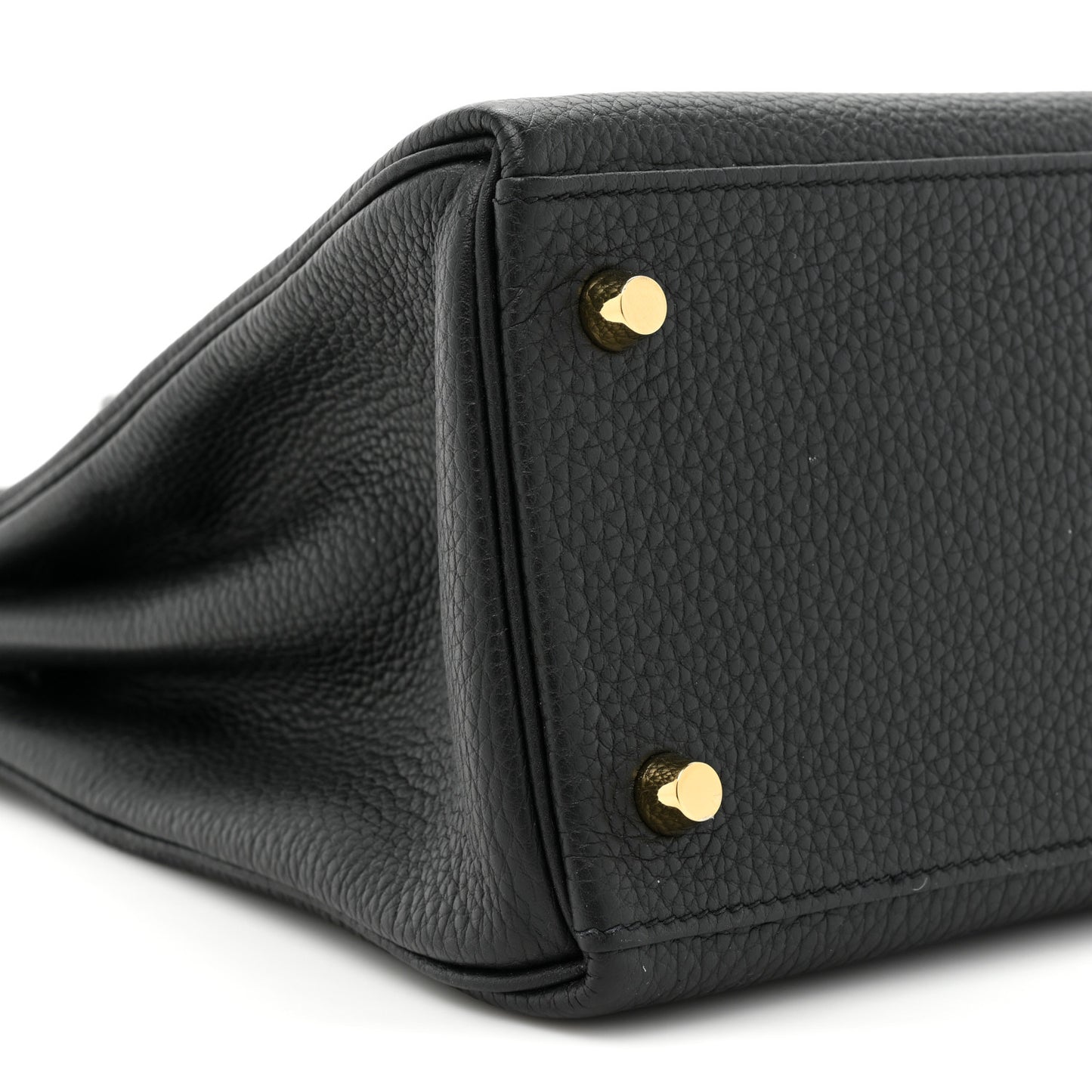 Togo Shiny Niloticus Crocodile Kelly Retourne Touch 28 Black