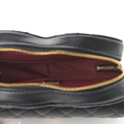 Chanel Lambskin Quilted CC In Love Heart Bag Black 5 of 12