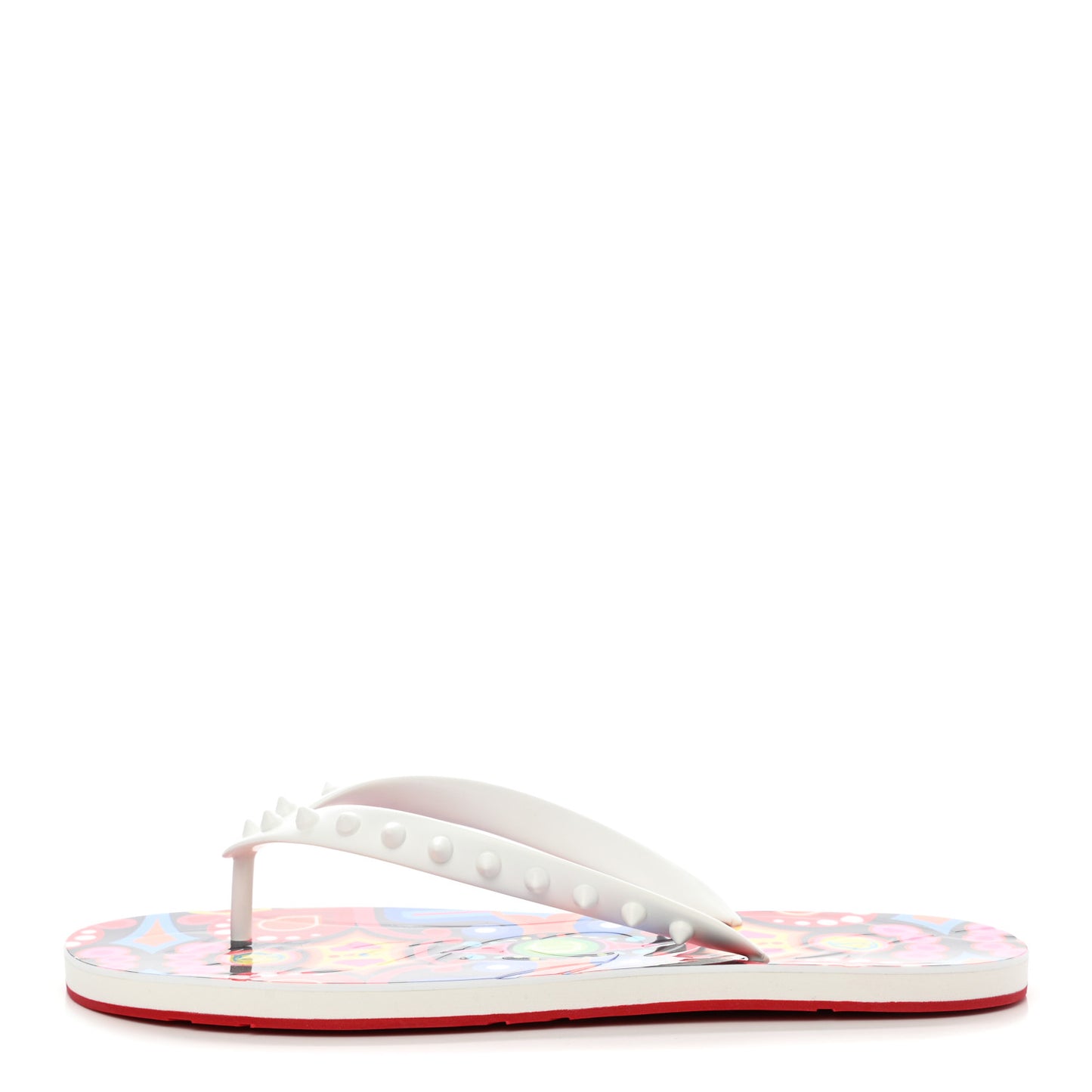 Rubber Spike Tivoli Loubi Donna Flip Flop 43 White Marine