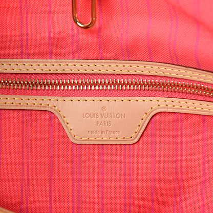 Louis Vuitton Damier Azur Delightful PM Pink 5 of 9