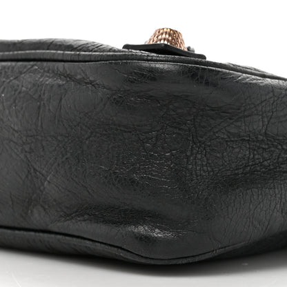 Balenciaga Agneau Giant 12 Rose Gold Hardware Hip Black 9 of 14