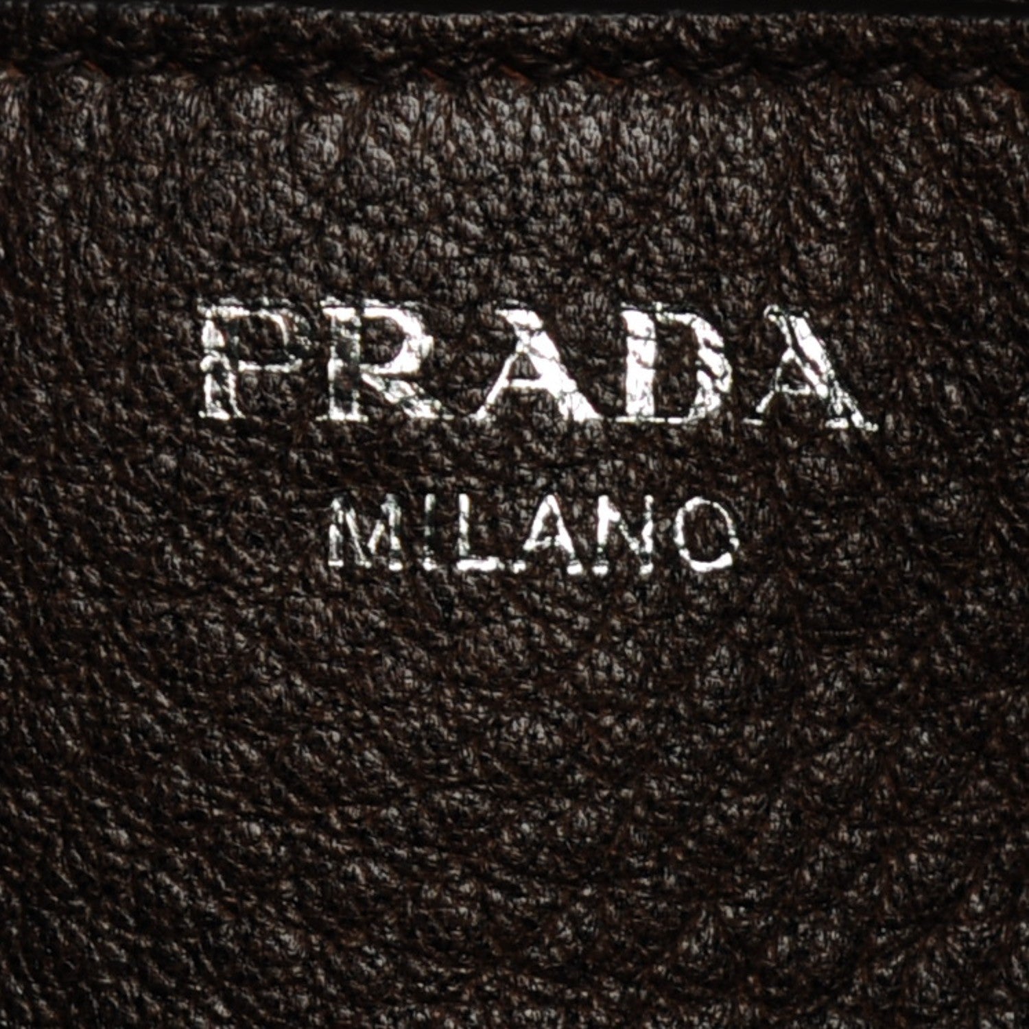 Prada Cervo Deerskin Zipper Detail Hobo Bruciato 6 of 7
