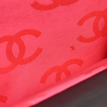 Chanel Calfskin Quilted Cambon Tri-Fold Wallet Black Black 11 of 12