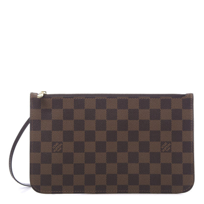 Louis Vuitton Damier Ebene Neverfull MM GM Pochette 1 of 7