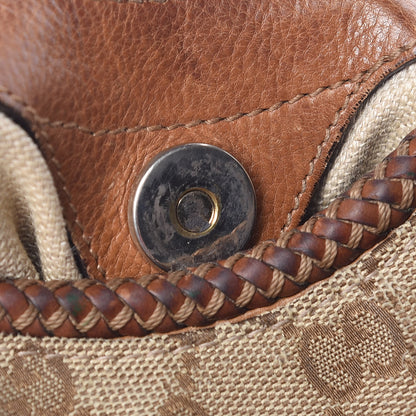 Gucci Monogram Medium Marrakech Hobo Camel 12 of 21