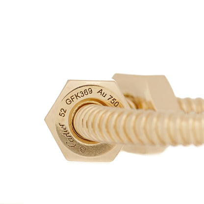 Cartier 18K Yellow Gold Ecrou De Cartier Ring 52 6 4 of 5