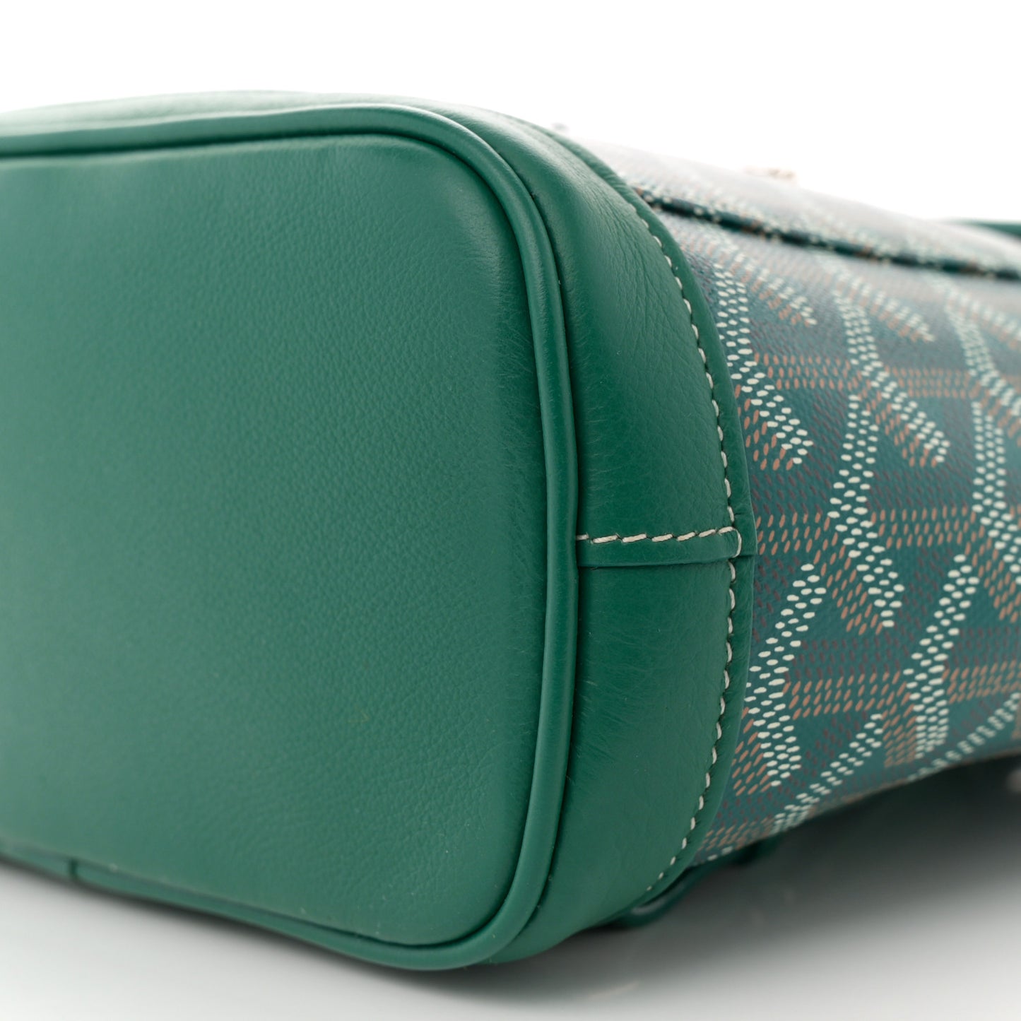 Goyardine Calfskin Mini Alpin Backpack Green