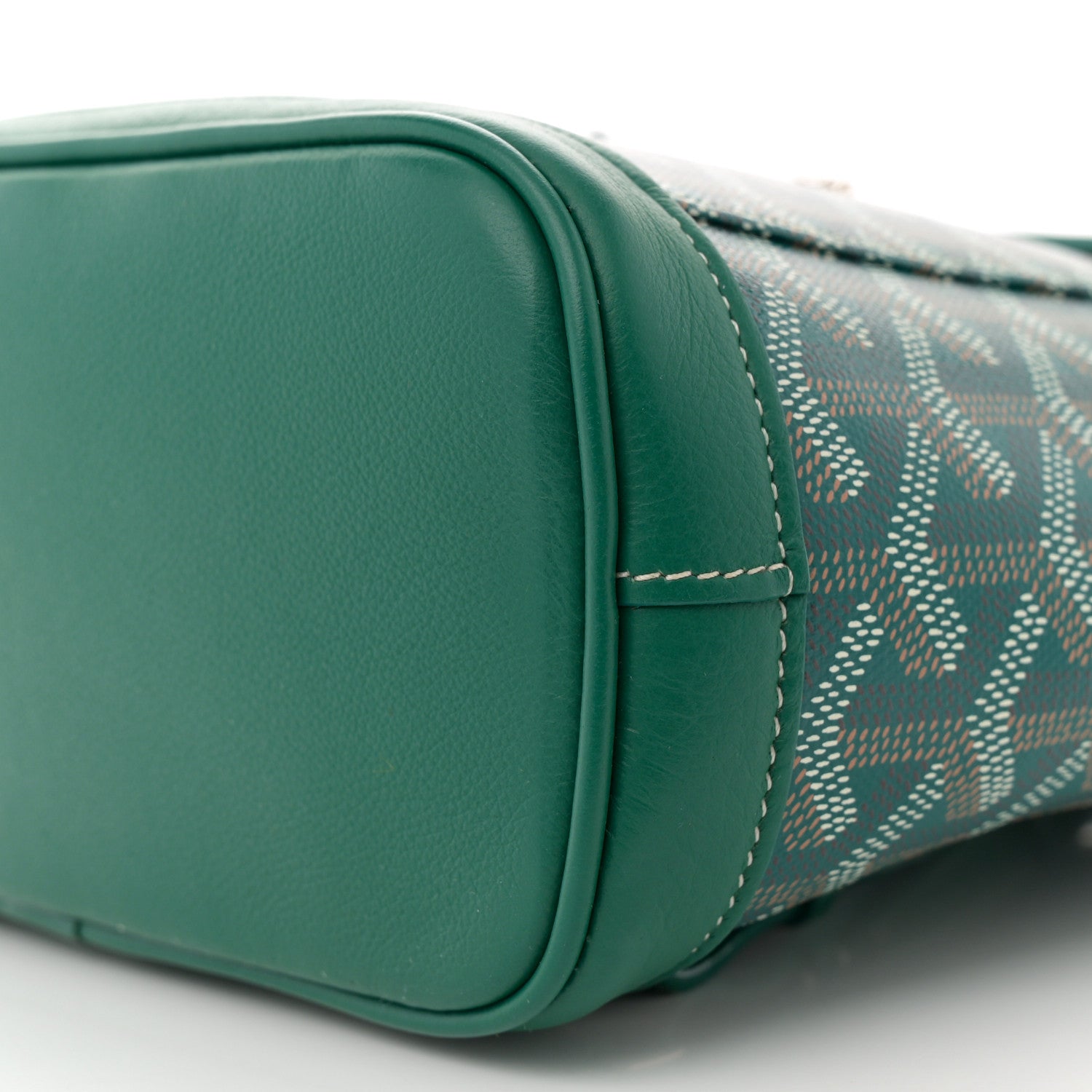 Goyard Goyardine Calfskin Mini Alpin Backpack Green 8 of 8