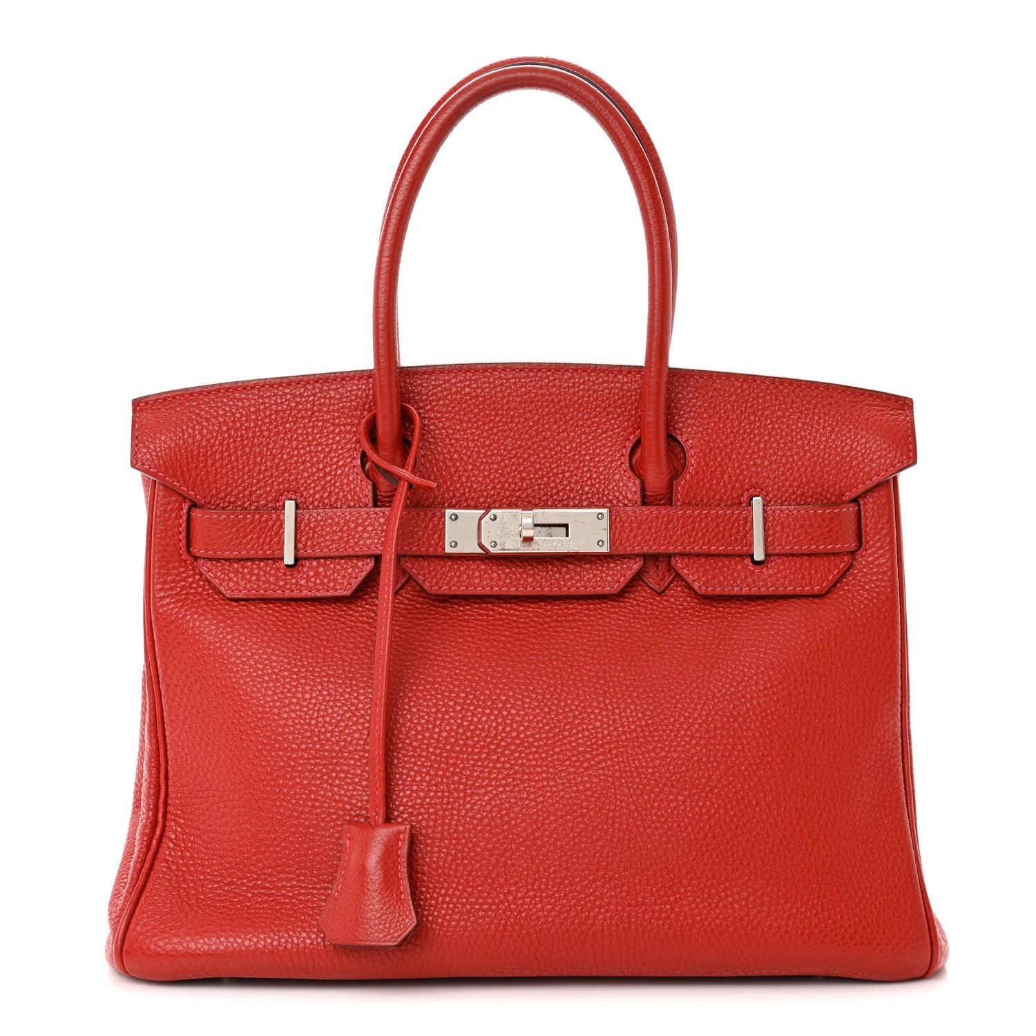 Hermes Togo Birkin 30 Vermillion 1 of 12