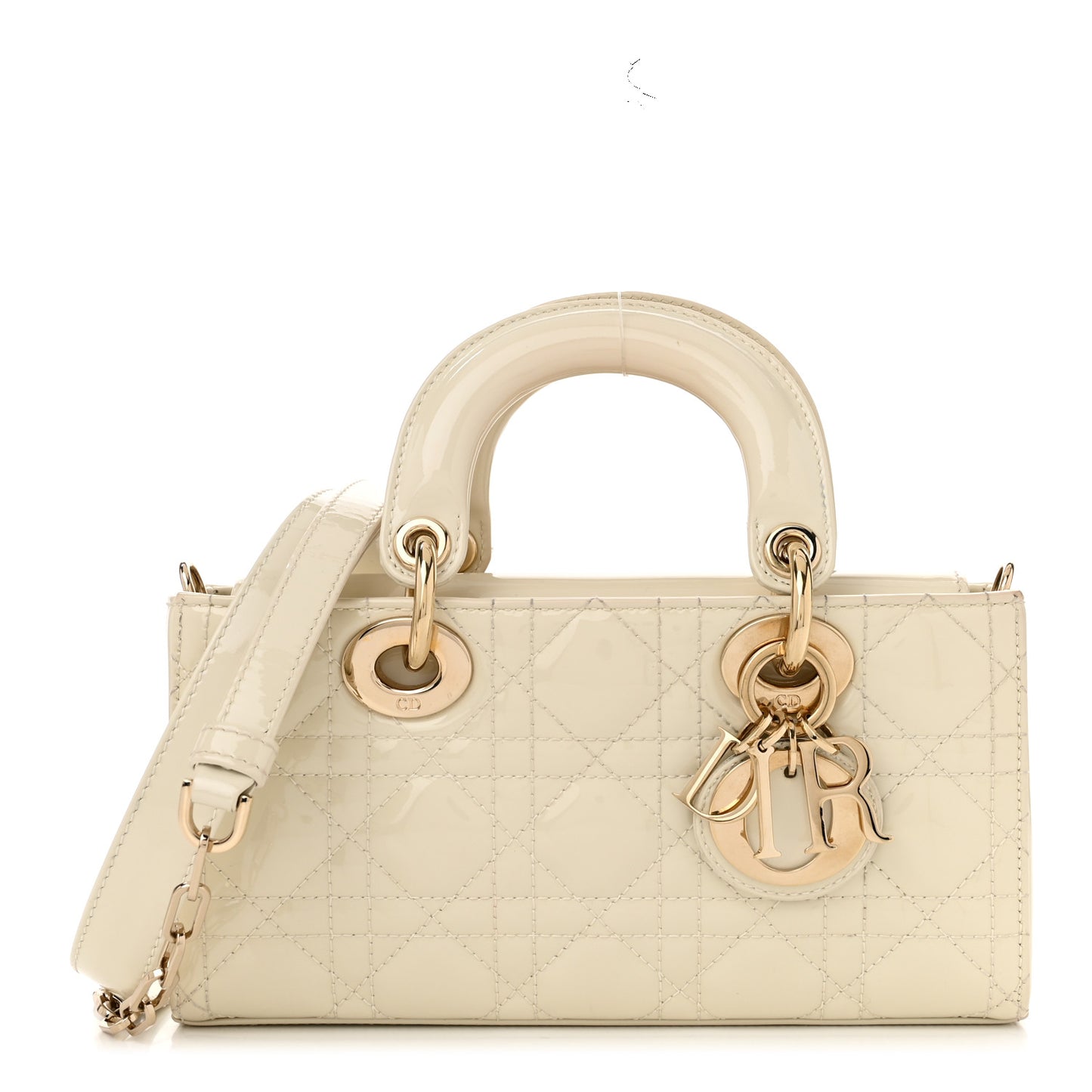 Patent Cannage Small Lady D-Joy White