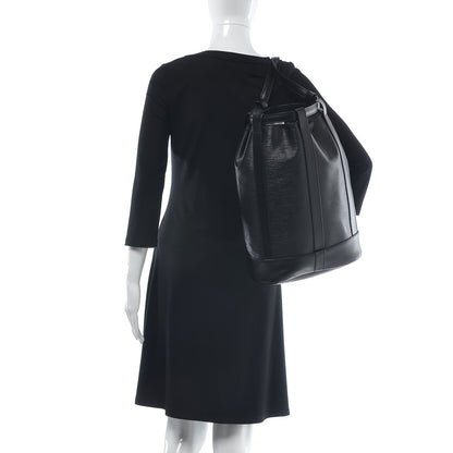 Louis Vuitton Epi Randonnee PM Black 2 of 7